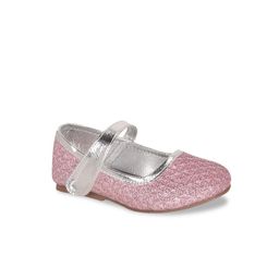 In Fashion By Solly Dolly Girls Pink Textured Ballerinas-image-85