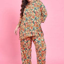AUSTIVO Printed Short Sleeve Top & Trouser Co-Ords-picture-25