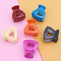 Sukkhi Women Pink & Blue Set of 6 Claw Clip-20