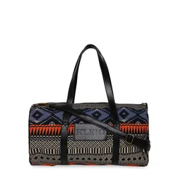 KLEIO Unisex Jacquard Lightweight Duffle Bag-image-4