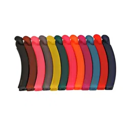 AccessHer Pack Of 12 Assorted Banana Clip-image-40