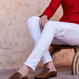 FAUSTO Men Ethnic Lightweight Loafers-image-85