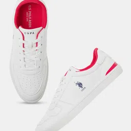 U.S. Polo Assn. Men Brand Logo Print Sneakers-image-8