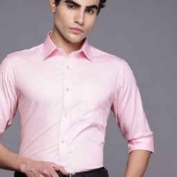 Raymond Pure Cotton Textured Slim Fit Formal Shirt-picture-32
