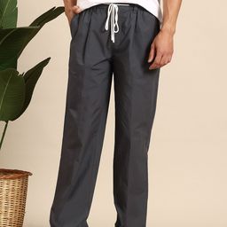 Mast & Harbour Men Pure Cotton Trousers-image-38