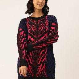 APSLEY Self-Design Abstract Pullover Sweater-picture-49