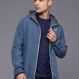 ASICS Men Solid Running Sporty Jacket-picture-10