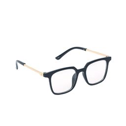 Spiky Kids Clear Lens & Black Square Sunglasses 2957_BLK_CLR-Black-96
