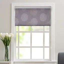 Deco Window Grey & Blue Single Room Darkening Roller Blinds-picture-17