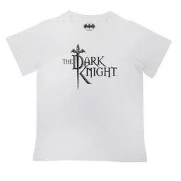 Batman Boys White Graphic Printed Henley Neck T shirt-image-67