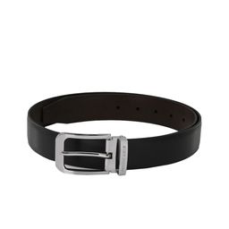 Pacific Gold Men Black & Coffee Brown Solid Reversible Formal Belt-image-31