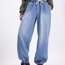 glitchez Women Jogger Jazz Parachute Jeans-image-43