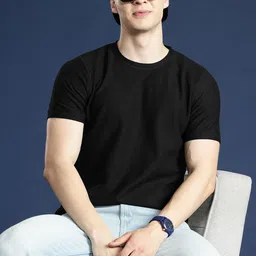 Mast & Harbour Men Solid T-shirt-picture-41