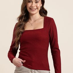 HERE&NOW Square Neck Top-image-96