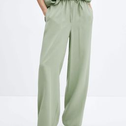 MANGO Women Wideleg Trousers-image-43