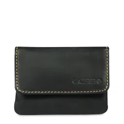 CALFNERO Unisex Black Solid Money Clip-6