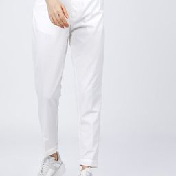 Tokyo Talkies Women White Regular Trousers-image-61