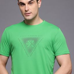 HRX by Hrithik Roshan Brand Logo Printed Running T-shirt-image-99
