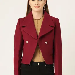 Okane Notched Lapel Collar Single-Breasted Coat-picture-17