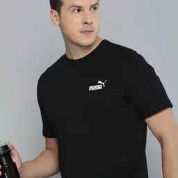 Puma Men ESS Small Logo Pure Cotton T-shirt-image-35