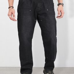 The Roadster Life Co. Men Straight Fit Pure Cotton Jeans-image-40