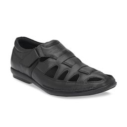 Delize Men Black Sandals-image-44