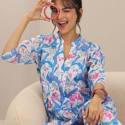 Libas Women Printed Night suit-image-57