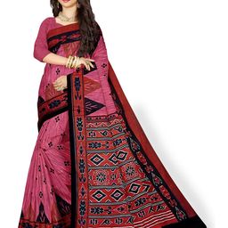TITHI SAREES Women Printed Sambalpuri Saree-34