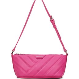 MIRAGGIO Pink PU Lucy Shoulder Bag-17