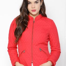 Gipsy Women Red Solid Padded Jacket-picture-47