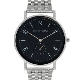 JOKER & WITCH Men Black & Silver-Toned Analogue Watch-54