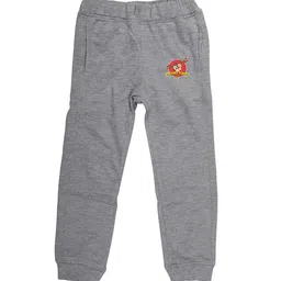 Looney Tunes Boys Grey Solid Straight-Fit Joggers-image-65