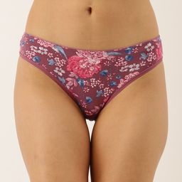 Enamor P000 Low Waist Co-ordinate Bikini Panty with Flat Elastic-picture-39