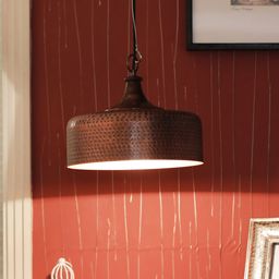THE LIGHT STORE Copper-Toned Self Design Hanging Light-55