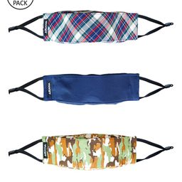 Ariana Pack Of 3 7-Ply 3D Adult Reusable Cotton Cloth Face Maskswith 5 Layer SSMMS Filter-image-34