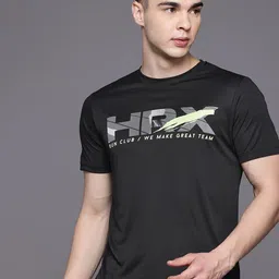 HRX by Hrithik Roshan Men Brand Logo Printed T-shirt-picture-19