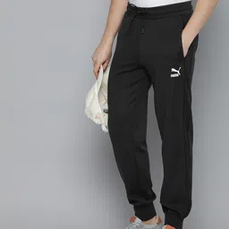 Puma Men Solid T7 Joggers-image-10