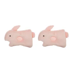 Mee Mee Pink Rabbit Shaped Pillow-image-92