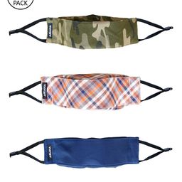 Ariana Adult Pack of 3 7-Ply 5 Layer SSMMS Filter Reusable Pure Cotton Protective Masks-49