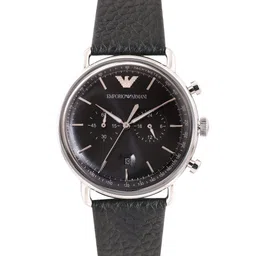 Emporio Armani Men Leather Chronograph Analogue Watch AR11143I-picture-55