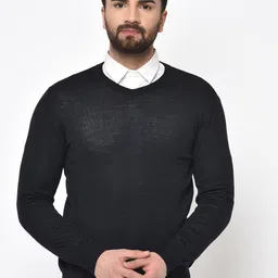 ARMISTO Men Black Solid Pullover Sweater-picture-19