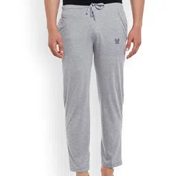 VIMAL JONNEY Grey Melange Solid Lounge Pants DD10MELANGE-image-32