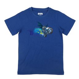 Batman Boys Blue Batman Printed T-shirt-image-85