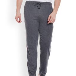 VIMAL JONNEY Grey Solid Lounge Pant DD1ANTHRA-image-12