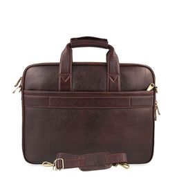 Mochi Women Brown Solid 15 Inch Laptop Bag-19