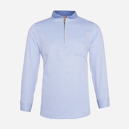 Oxolloxo Boys Blue Regular Fit Striped Casual Shirt-image-84