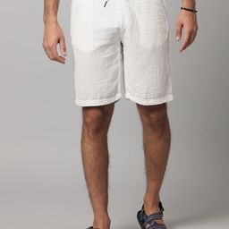 Celio Men Regular-Fit Cotton Shorts-image-60