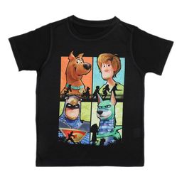 Scooby-Doo Boys Black Printed Round Neck T-shirt-image-65