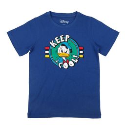 Disney by Wear Your Mind Boys Blue Donald Duck Printed Applique T-shirt-picture-1