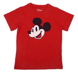 Disney by Wear Your Mind Boys Red Mickey Mouse Printed T-shirt-image-102